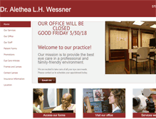 Tablet Screenshot of drwessner.com